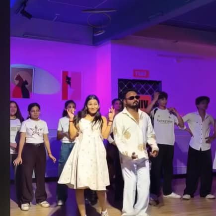 Akansh Kiathal Raat Bhar choreography